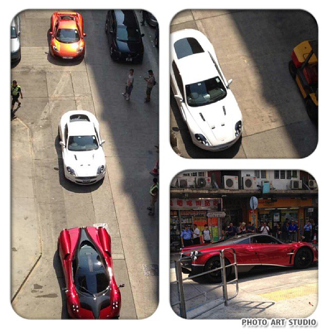 Transformers 4 Age of Extinction McLaren MP4 12C Aston Martin DBS Trash Truck Vehicles Video and Image Sightings